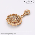 64259 Xuping hot sales exquisite workmanship luxury round gold jewelry set China wholesale